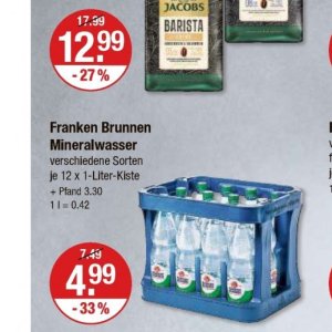 Mineralwasser bei V-Markt