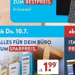 Büro bei Aldi SÜD