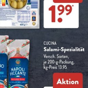 Salami bei Aldi SÜD