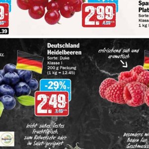 Heidelbeeren bei AEZ