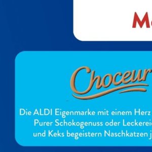 Schokolade bei Aldi SÜD