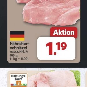 Schnitzel bei Famila Nord West