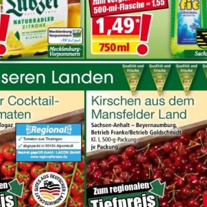 Kirschen bei Norma