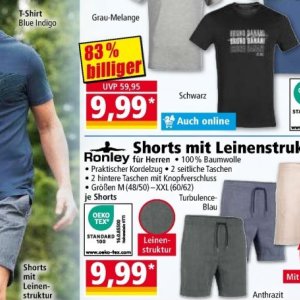 Shorts bei Norma