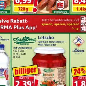 Paprika bei Norma