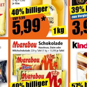 Schokolade bei Norma