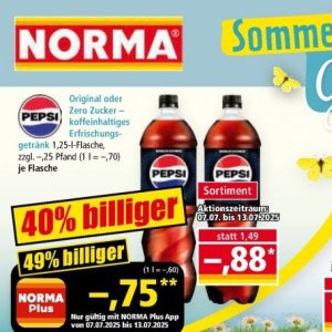Zucker bei Norma