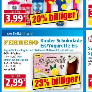 Eis bei Norma