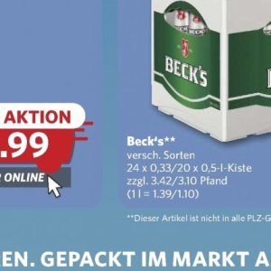 Bier bei Combi