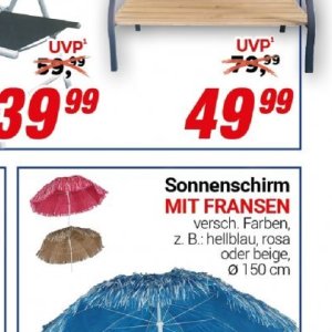 Sonnenschirm bei Centershop