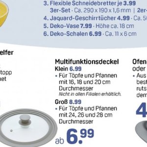 Töpfe bei Rossmann
