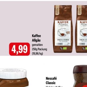 Kaffee bei Feneberg