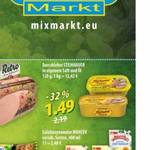 Säfte bei Mix Markt