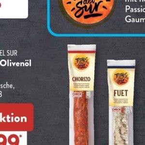 Chorizo bei Aldi SÜD