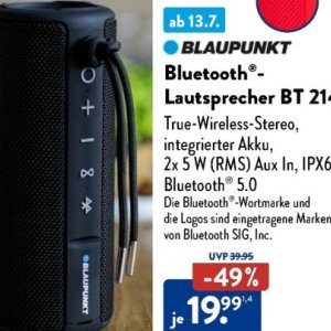 Bluetooth bei Aldi SÜD