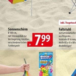 Sonnenschirm bei Famila Nord Ost