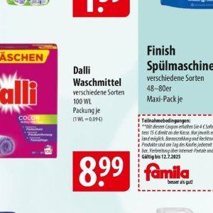 Waschmittel bei Famila Nord Ost