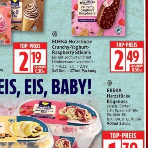 Eis bei Elli Markt