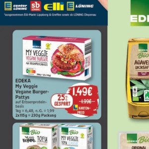 Burger bei Elli Markt
