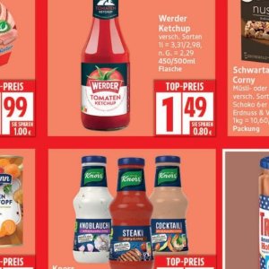 Ketchup bei Elli Markt