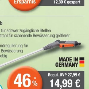 Bewässerung bei Citti Markt