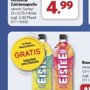 Eistee bei Combi