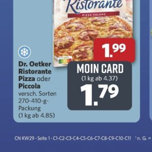 Pizza bei Combi