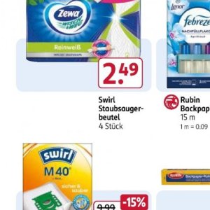 Staubsauger bei Rossmann