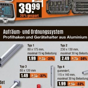 Gerätehalter bei V-Baumarkt