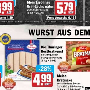 Wurst bei Hit