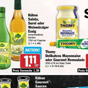 Essig bei Hit