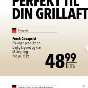 Cevapcici bei Citti Markt