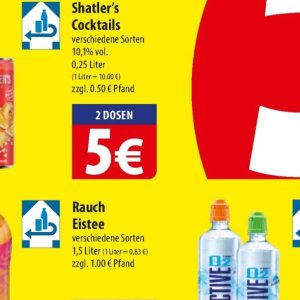 Dosen bei Famila Nord Ost