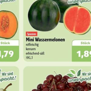 Wassermelonen bei Aktiv Irma