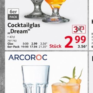 Glas bei Selgros