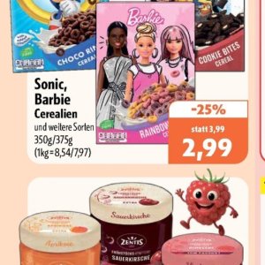 Cerealien bei Aktiv Irma