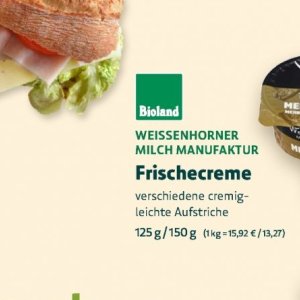 Milch bei BioMarkt