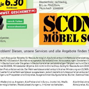 Services bei Sconto