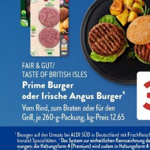 Burger bei Aldi SÜD