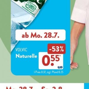 Volvic bei Aldi SÜD