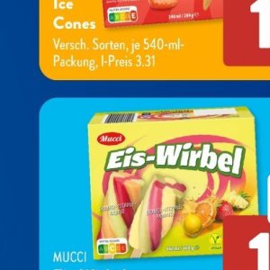 Eis bei Aldi SÜD
