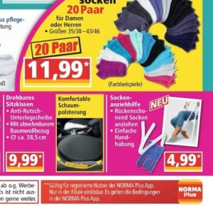 Socken bei Norma