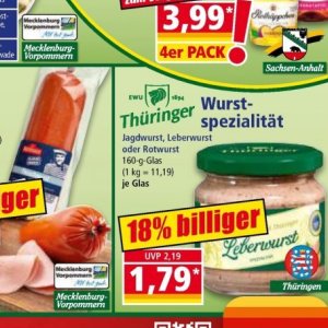 Glas bei Norma