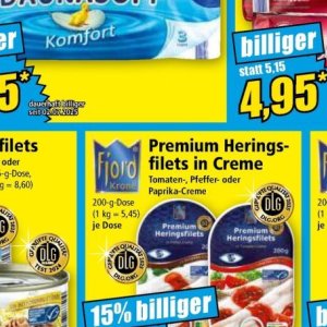 Filets bei Norma