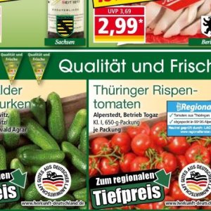 Tomaten bei Norma