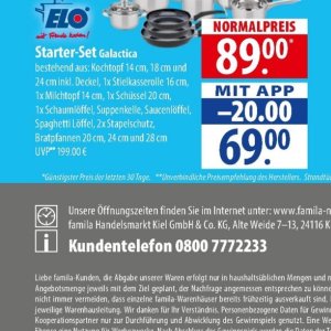 Spaghetti bei Famila Nord Ost