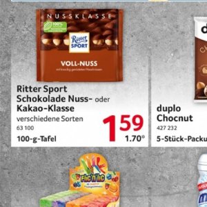 Schokolade bei Selgros