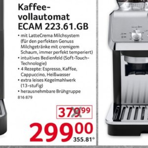 Kaffee delonghi  bei Selgros