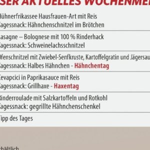Reis bei Combi