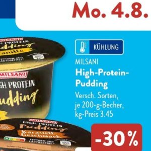 Pudding bei Aldi SÜD
